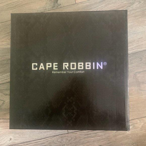 NWT CAPE ROBBIN VICE SEXY STUDDED HIGH HEELS BOOTS BLACK 5.5 - Picture 8 of 10